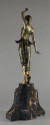 Armond Godard Tall Dancer Rare Art Deco Sculpture 